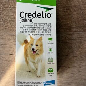 Credelio Chewable Tablets for Dogs 25.1-50 lbs